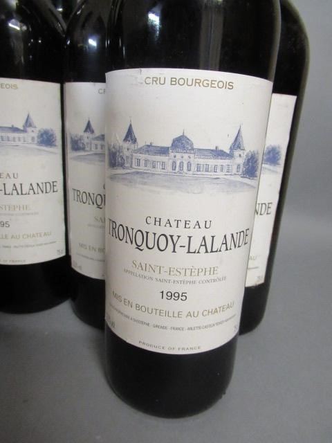 Ten bottles Chateau Tronquoy-Lalande Image