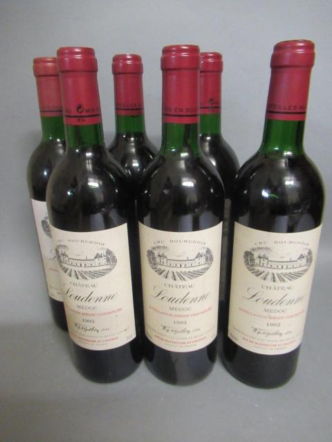Six bottles Chateau Loudenne Image