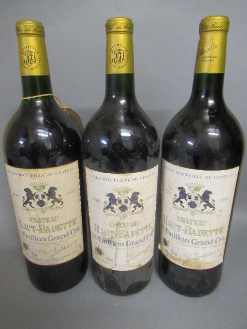 Three magnums Chateau Haut-Badette Image