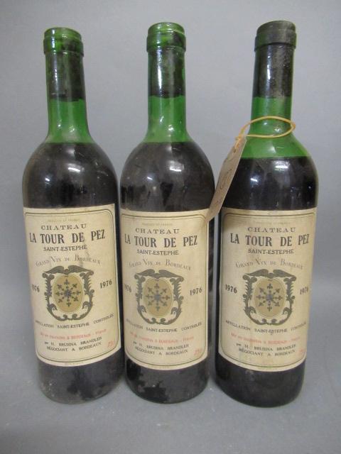 Three bottles La Tour de Pez Image