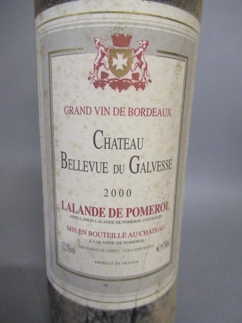 Ten bottles of red Bordeaux Image