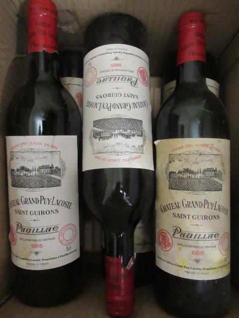 Six bottles Chateau Grand-Puy-Lacoste Image