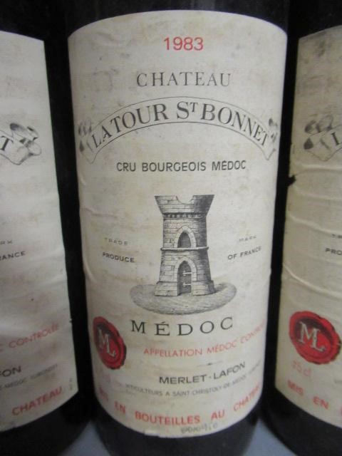 Eleven bottles Chateau Latour St. Bonnet Image