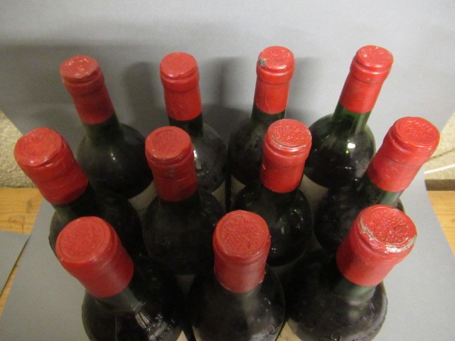 Eleven bottles Chateau Latour St. Bonnet Image