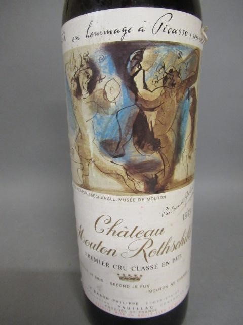 One bottle Chateau Mouton Rothschild Image