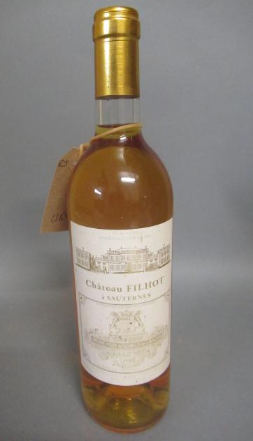 One bottle Chateau Filhot Image