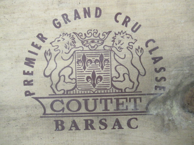 Twelve bottles 1989 Coutet Image