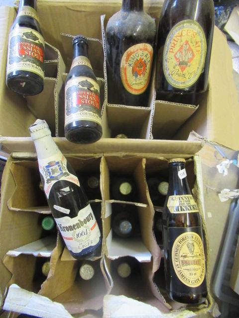 Twenty four bottles of vintage and collectors ale Image