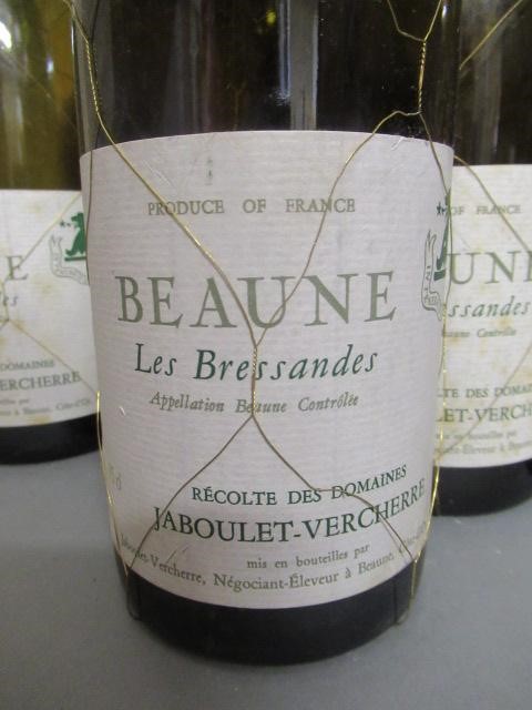 Nine bottles Beaune Les Bressandes Image