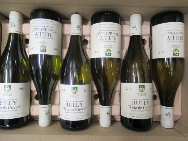 Six bottles Rully "Tete de Cuvee" Image