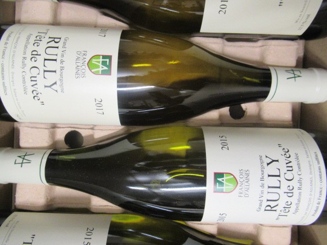 Six bottles Rully "Tete de Cuvee" Image
