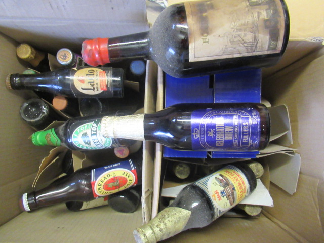 Twenty six bottles of vintage and collectors ale Image