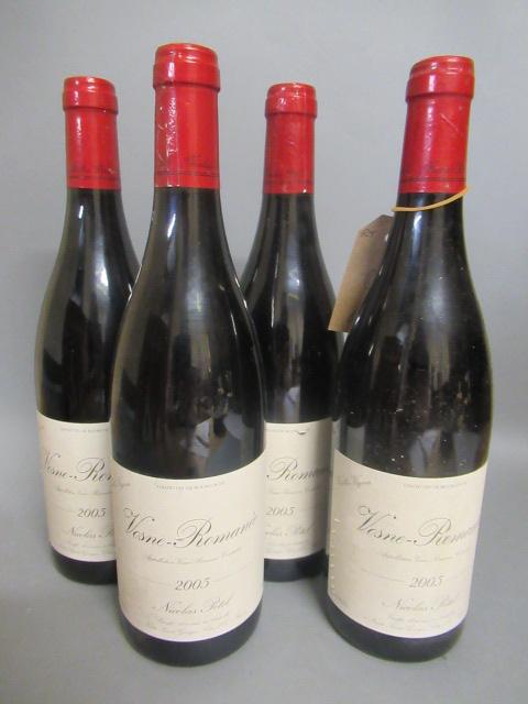 Four bottles Vosne-Romanee Image