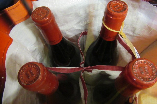 Four bottles Vosne-Romanee Image