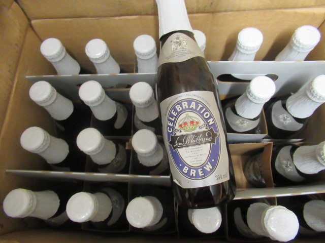 Twenty four Whitbread Silver 1977 Jubilee Ale Image