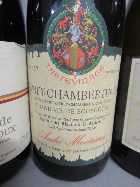 Six bottles of Burgundy Image