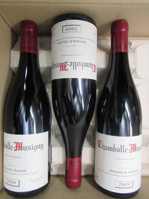 Three bottles Chambolle-Musigny Image