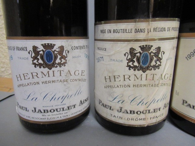 Six bottles Paul Jaboulet Aine Hermitage Image