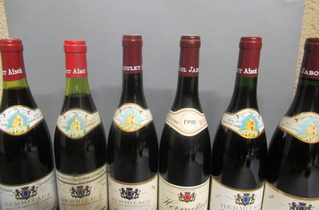 Six bottles Paul Jaboulet Aine Hermitage Image