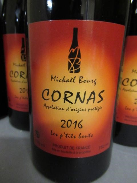 Four bottles Cornas "Les Petits Bouts" Image