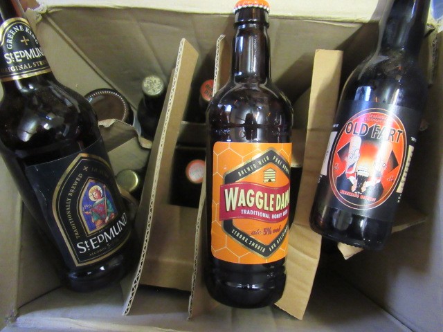 Thirty eight vintage and collector's ales Image