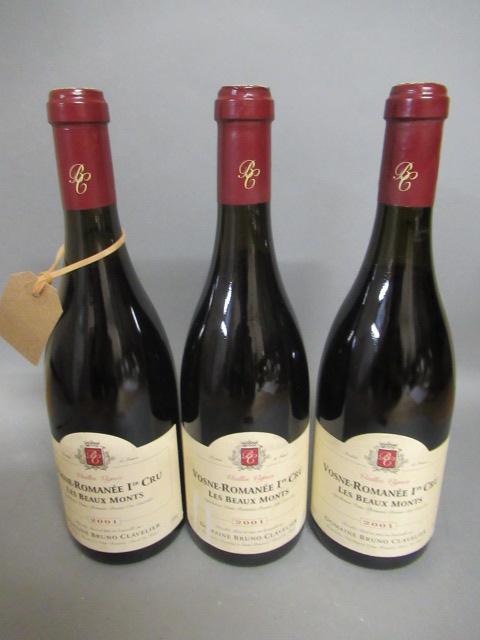 Three bottles Vosne-Romanee Image