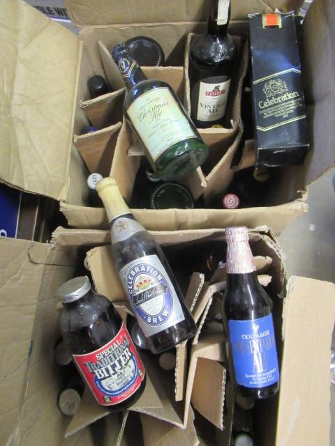 Thirty five vintage and collector's ales Image