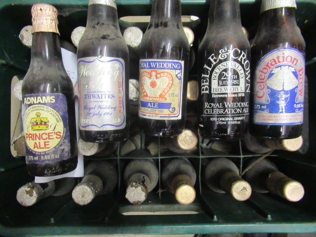 Forty five bottles of vintage and collector's ale from 1981 Image