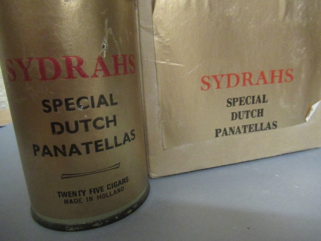 Ten tins of 25 Sydrahs Special Dutch Panatellas (Est. plus 21% premium inc. VAT) Image