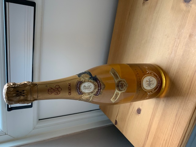 One bottle 2000 Louis Roederer Cristal Champagne Image