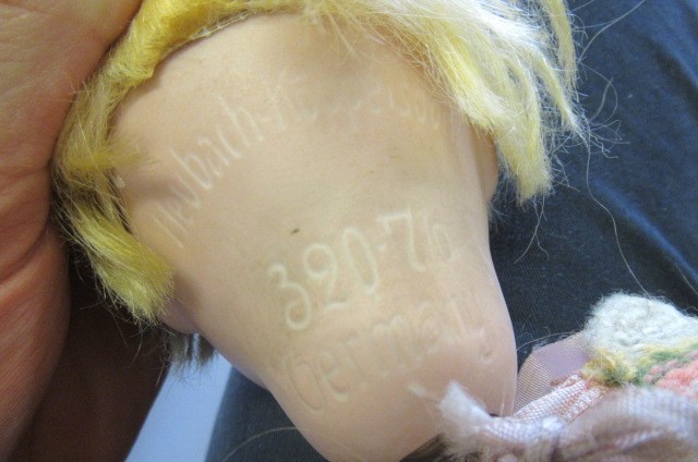 A Heubach Koppelsdorf bisque shoulder head doll Image