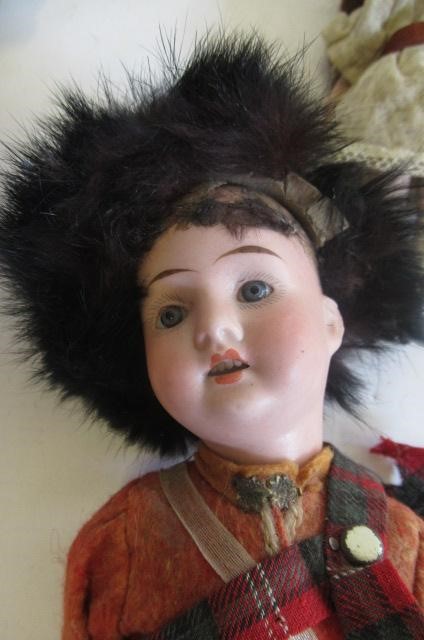 Five bisque dolls Image