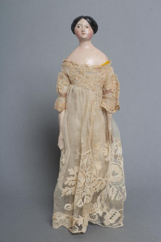 A papier mache doll Image