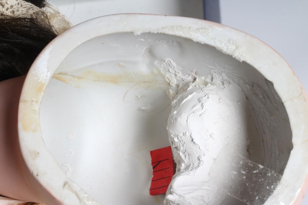 A Tete Jumeau bisque socket head doll Image