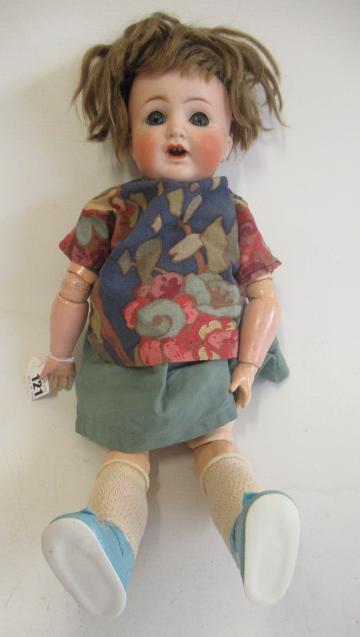 An Alt Beck & Gottschalck bisque socket head doll Image