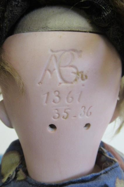 An Alt Beck & Gottschalck bisque socket head doll Image