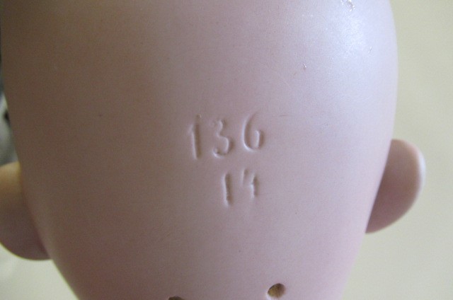 A large Kestner bisque socket head doll Image