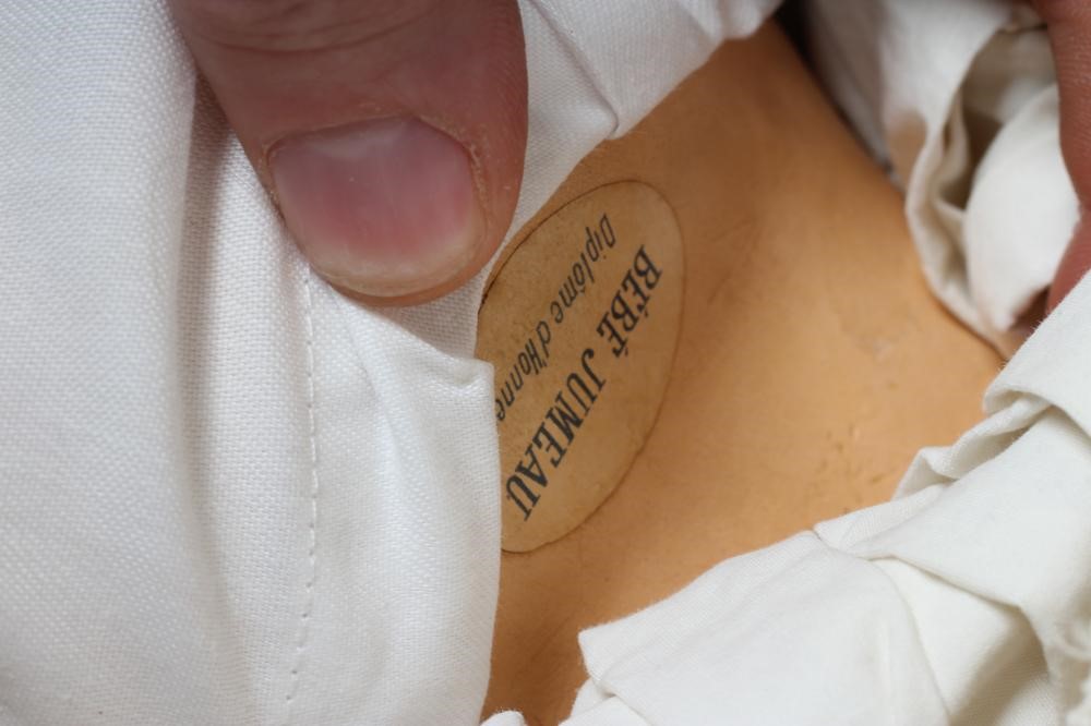 A Tete Jumeau bisque socket head doll Image