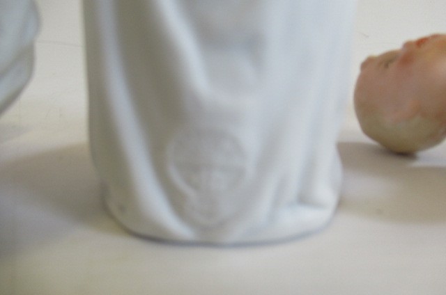 Six bisque Gebruder Heubach piano babies Image