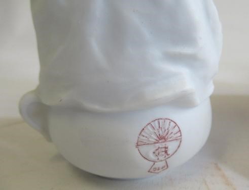 Six bisque Gebruder Heubach piano babies Image