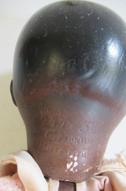 Two bisque socket head dolls Image