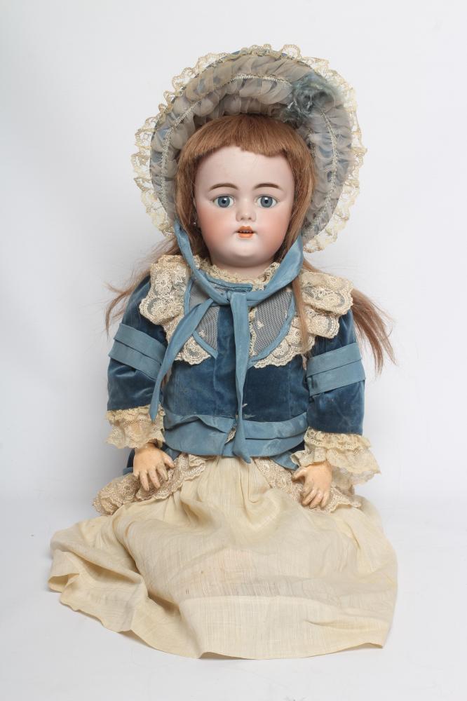 A Simon & Halbig bisque socket head doll Image