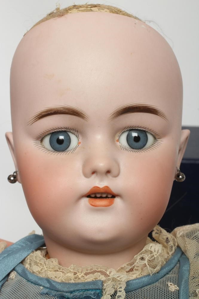 A Simon & Halbig bisque socket head doll Image
