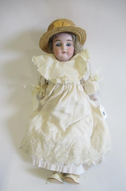 A possible Kestner bisque shoulder head doll Image