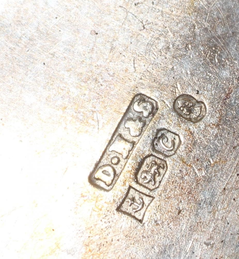 A boxed set of sterling silver doll's house furniture Image