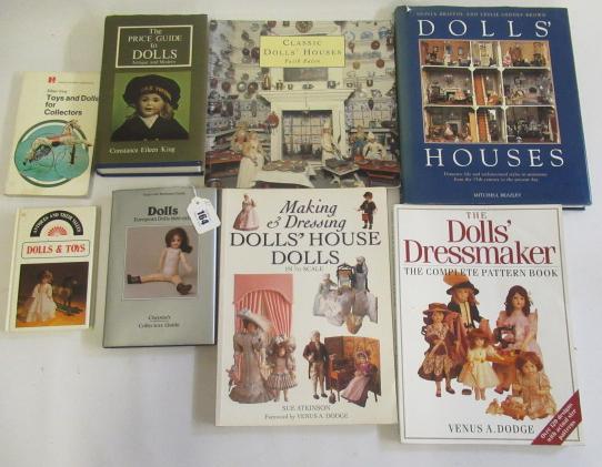 A collection of doll and doll house books (8) (Est. plus 21% premium inc. VAT) Image
