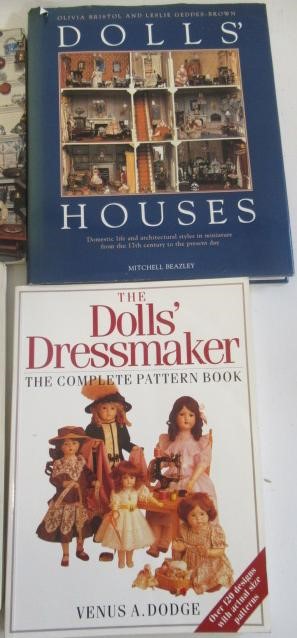 A collection of doll and doll house books (8) (Est. plus 21% premium inc. VAT) Image