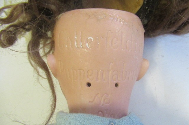 A Catterfelder Puppenfabrik bisque socket head doll Image