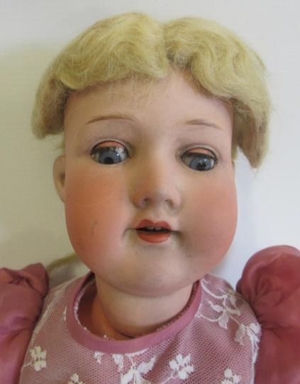An Armand Marseille bisque socket head doll Image