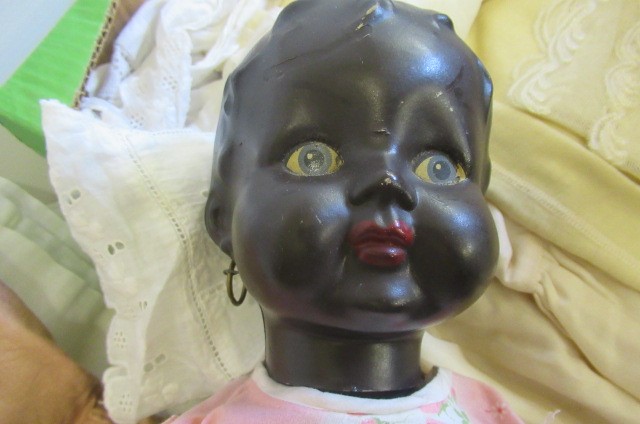 A large quantity of good quality doll's clothing Image